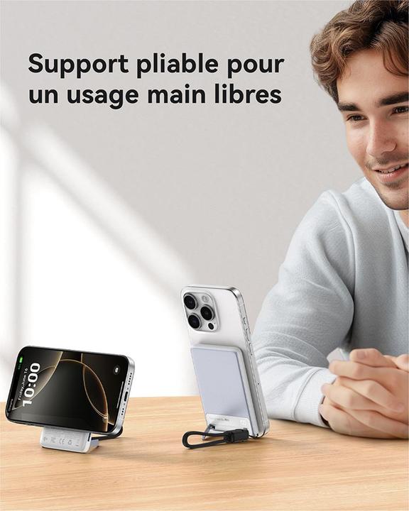 Produktbild Adam Elements INIUPB5MAGPROSWH Powerbank (5000 mAh, 20 W)