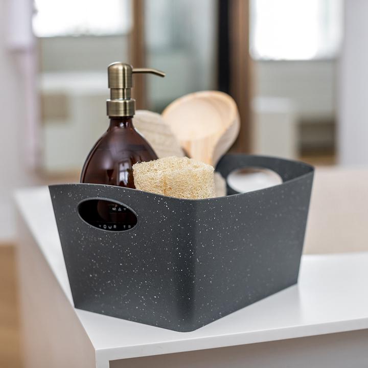 Immagine prodotto Koziol BOXXX M box di stoccaggio 3,5l grigio/bianco (15 x 20 x 30 cm, 3.50 l)