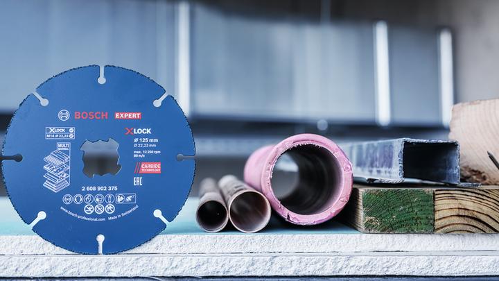 Produktbild Bosch Professional Zubehör EXPERT Carbide Multi Wheel X-LOCK Trennscheibe, 125 mm, 22,23 mm