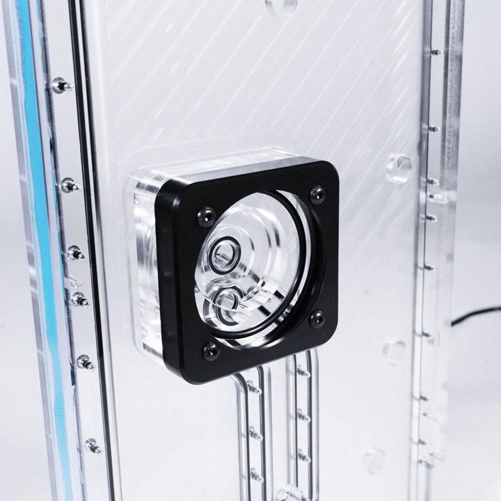 Produktbild Stealkey Customs Lian Li 011D Evo S1 EVO Distroplate D5/DDC, ARGB - Acryl