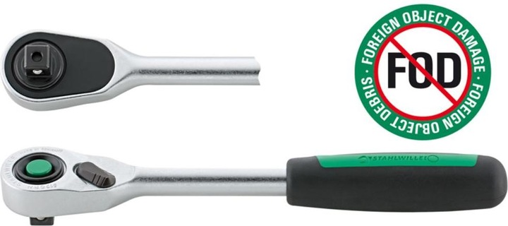 Immagine prodotto Stahlwille Leva a cricco con dentatura fine QR | 512QR N (1/2")