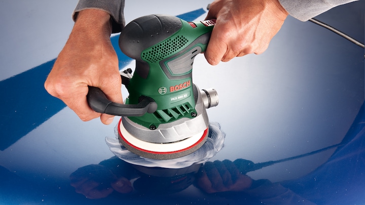 Actual product image Bosch Home & Garden Pex 400 Ae (Eccentric grinder, 370 W)