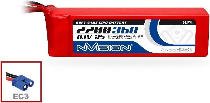 Produktbild nVision Akku (11.10 V, 2200 mAh)