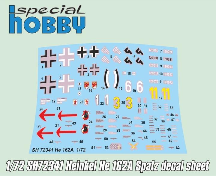Immagine prodotto Special Hobby Heinkel He 162 Sparrow