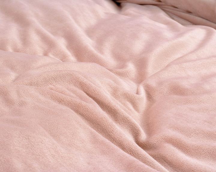 Actual product image Sleeptime Duvet cover velvet plain (Duvet cover, 200 x 220 cm)