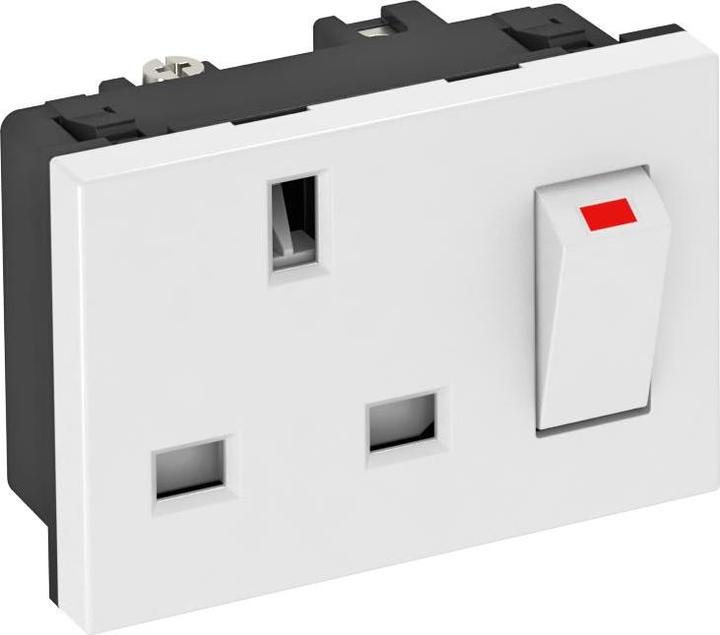 Actual product image OBO Bettermann Socket outlet 0 degree, 1-gang