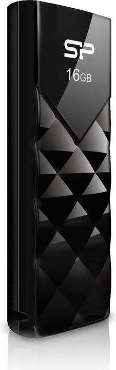 Actual product image Silicon Power Ultima U03 USB Flash Drive 16 GB Mystery Black (16 GB, USB-A)
