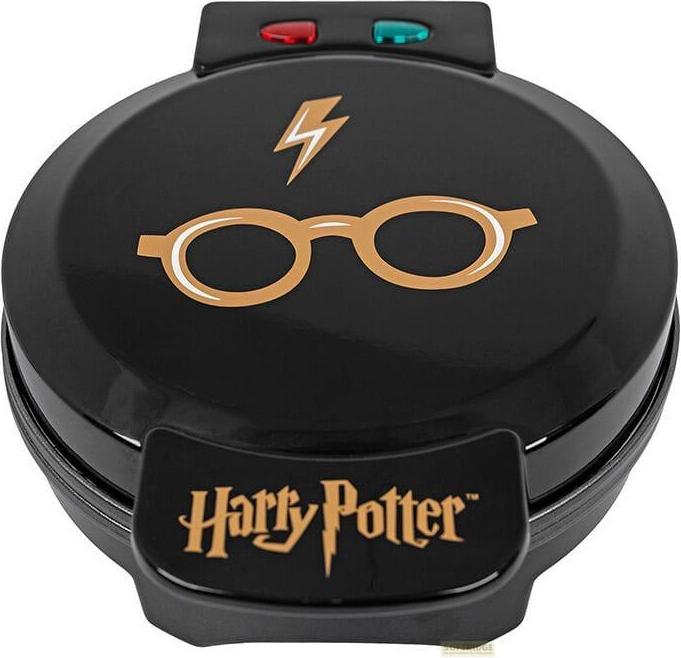 Actual product image Uncanny Brands Harry Potter glasses waffle iron