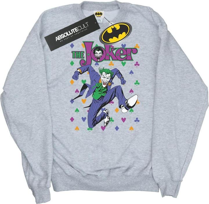 Actual product image Boys Batman Joker Cards Jump Sweatshirt (128)