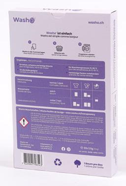 Image du produit Washo Bande de lavage (60 Cycles de lavage, Linge de toilette)