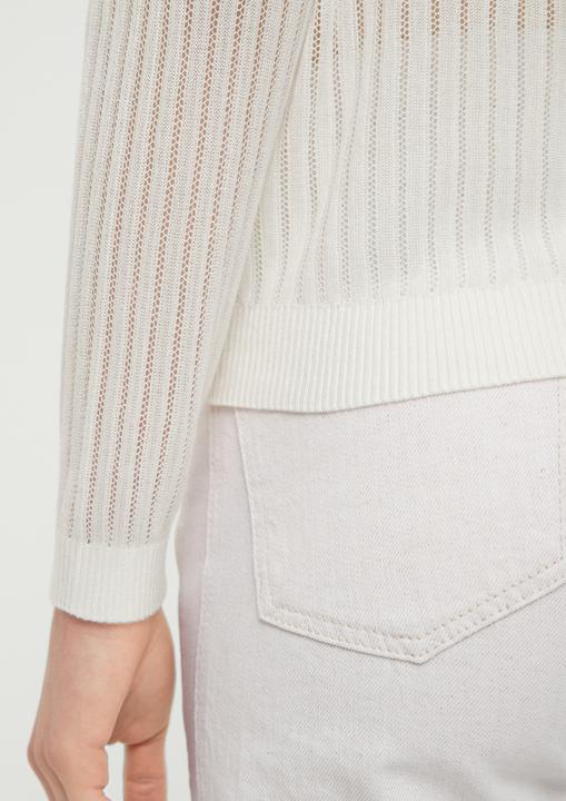 Actual product image s.Oliver Strickpullover Pullover aus Ajour-Strick (46)