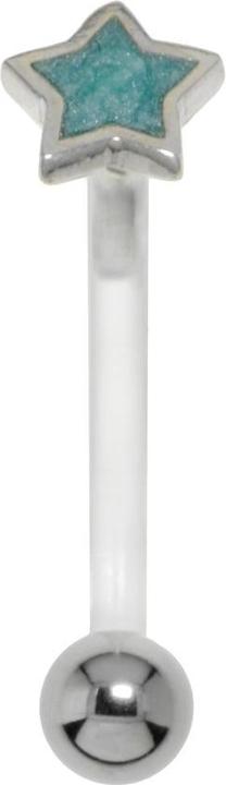 Immagine prodotto Bijouteria Piercing ventre (Acciaio chirurgico 316L, Argento 925, Bioplastica, Email)