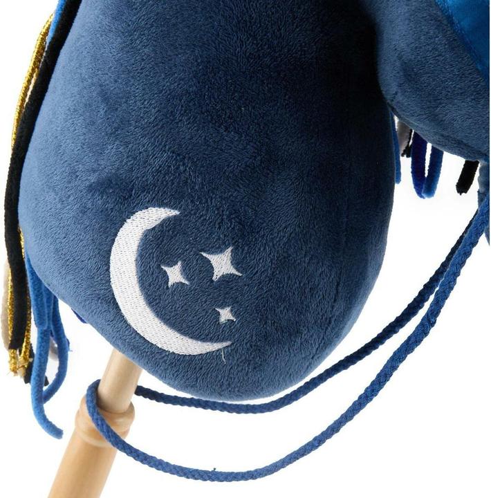 Image du produit Bieco Steckentier Einhorn Luna Blau/Gold/Dunkelblau