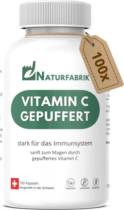 Naturfabrik Vitamin C Gepuffert Kapseln 100 Stk (100 Stück, Kapseln)