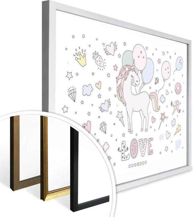 Immagine prodotto Trenddeko Kvilis - Unicorn Love - Unicorn Balloon Party (60 x 50 cm)