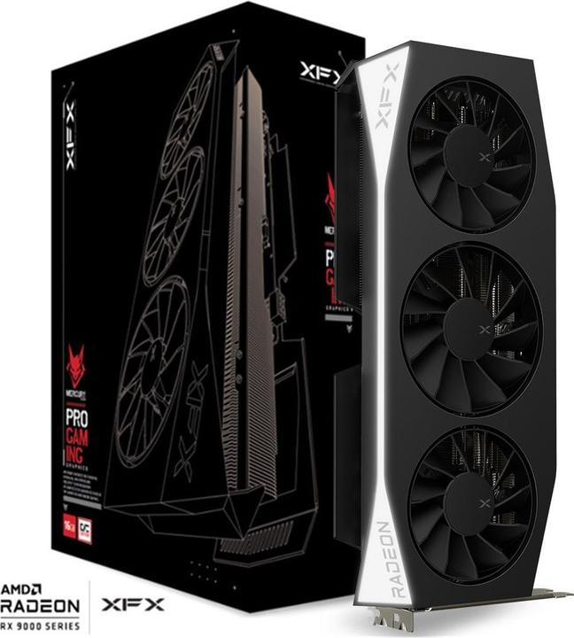 Actual product image XFX Mercury Radeon RX 9060 XT OC Gaming Edition (16 GB)