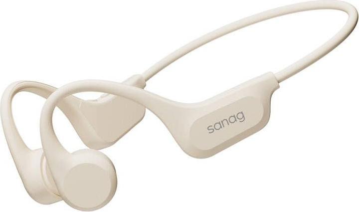 Actual product image Sanag B60S Pro bone conduction wireless headphones (white) (10 h, Wireless)