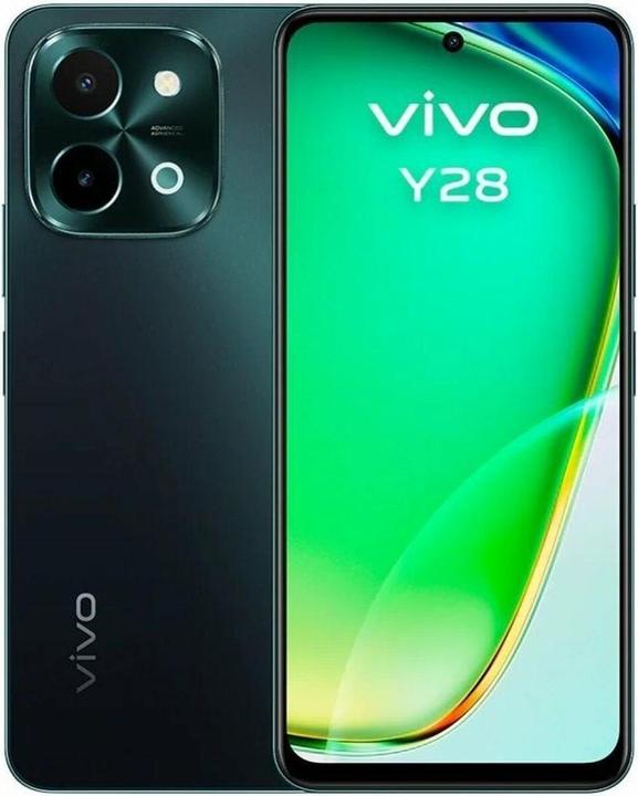 Produktbild Vivo Y28 (128 GB, Agate Green, 6.68", Hybrid Dual SIM, 4G)
