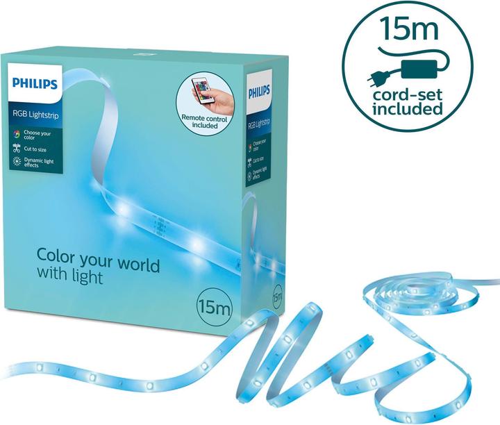 Produktbild Philips Lightstrip (Mehrfarbig, 1500 cm, Indoor)