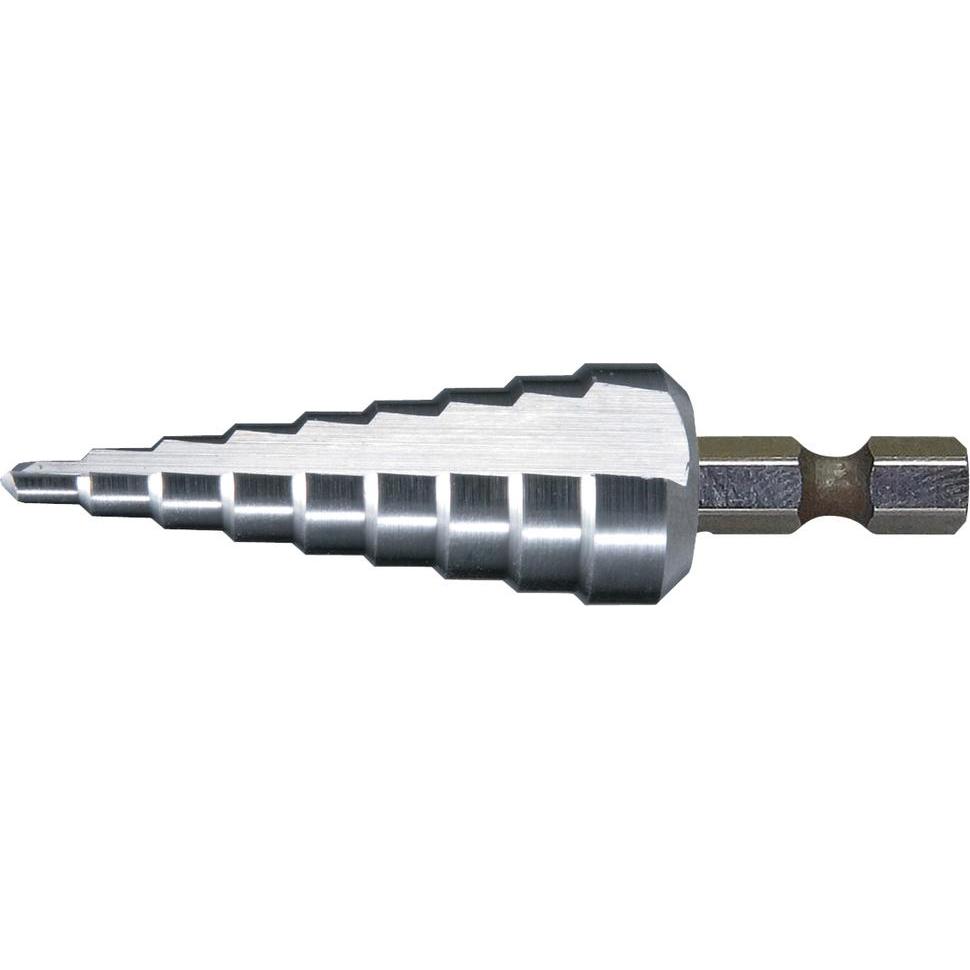 Makita, Bohrereinsatz, D-40082 STEP DRILL FOR SHEETS (STANDARD) 4-12MM, length 65/45MM (4-12mm)
