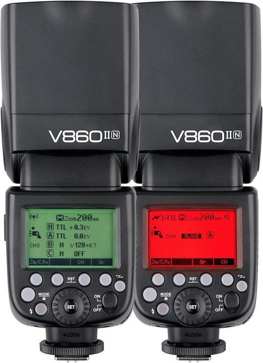 Productafbeelding Godox V860II Nikon (Bevestigbare flitser, Nikon)