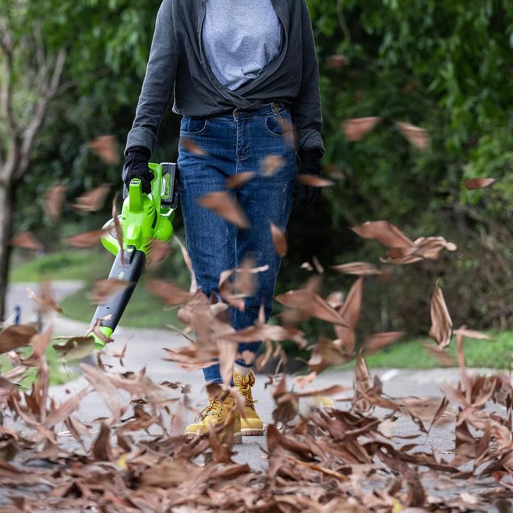 Productafbeelding Greenworks GD24X2BVK4X (Oplaadbare batterij, Vacuüm en ventilator)