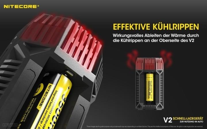 Produktbild Nitecore V2 - Kfz-Ladegerät