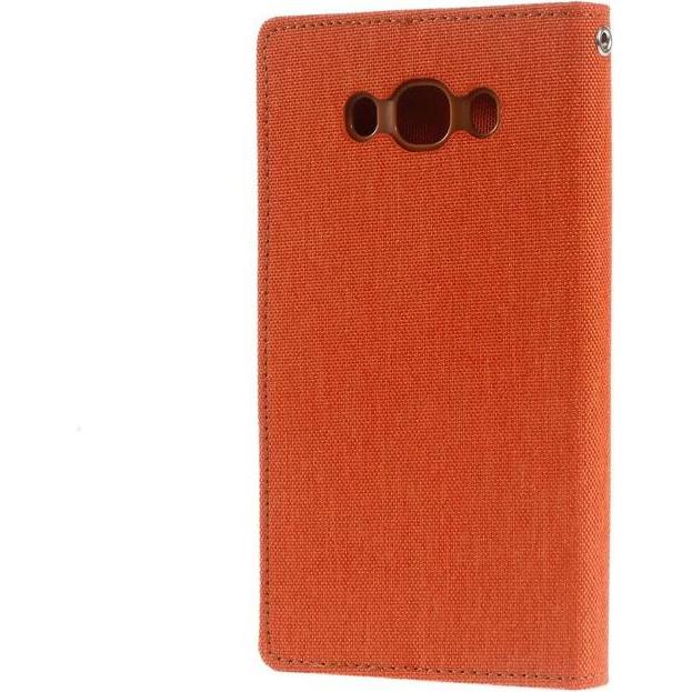 Thumbnail - Goospery Canvas Diary Series (Samsung Galaxy J7 (2016)), Smartphone Hülle, Beige
