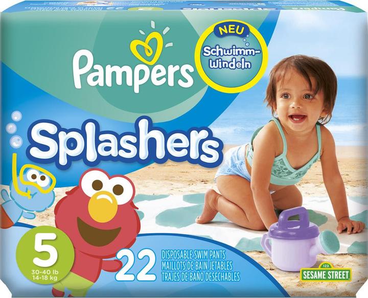 Image du produit Pampers Splashers (Taille 5, 22 pcs)