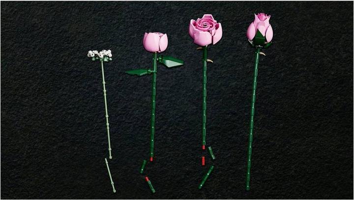 Image du produit LEGO Bouquet de roses roses (10374, LEGO Botanical)