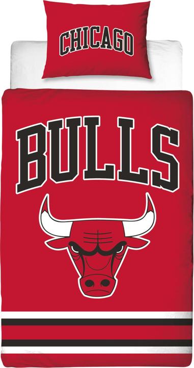 NBA Chicago Bulls Bettwäsche wendbar (200 x 200 cm, 50 x 75 cm)