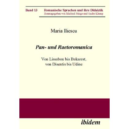Thumbnail - Pan- und Raetoromanica, Fachbücher von Maria Iliescu