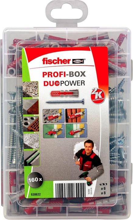 Produktbild Fischer Dübel-Set (80 Stk.)