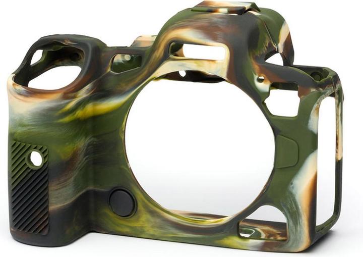 Actual product image easyCover Silicone protector camouflage for Canon Eos R5 / R6