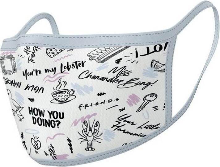 Produktbild Pyramid Friends: Mundschutz Phrases (2er Set) (2 x)