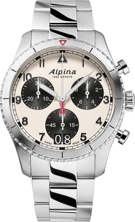 Image du produit Alpina Watch Alpina AL-372WB4S26B Startimer pilote (Chronographe, Montre analogique, Montre pilote, 41 mm)