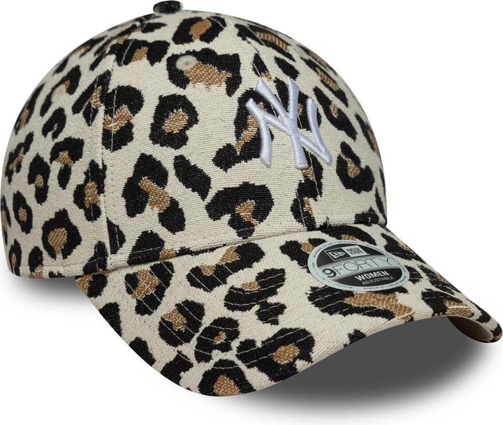 Produktbild New Era 9Forty Damen Cap - Leopard Midi New York Yankees (One Size)