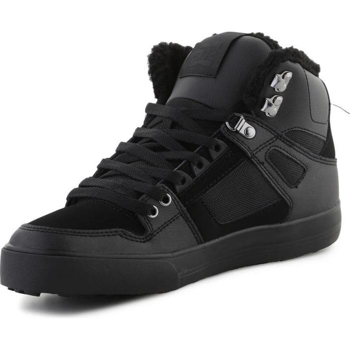 DC Shoes, Uomini, Sneaker, Pure High-Top WC WNT Herrenschuhe, Nero, (44)