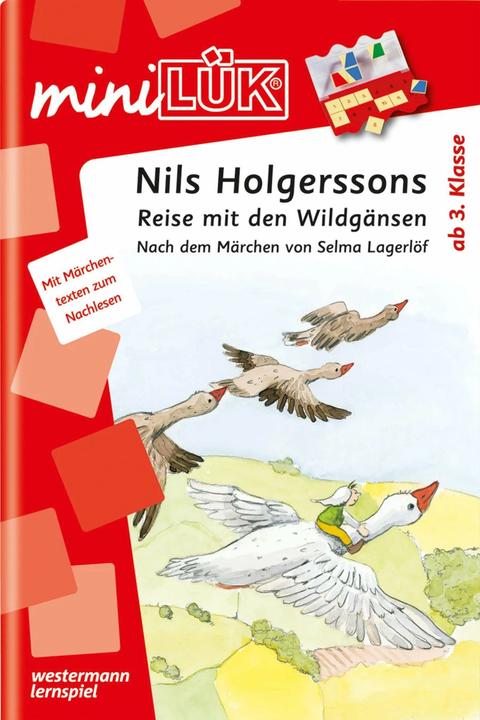 Produktbild miniLÜK. Nils Holgerssons Reise mit den Wildgänsen (Deutsch, Erika Reichert-Maja, 2014)