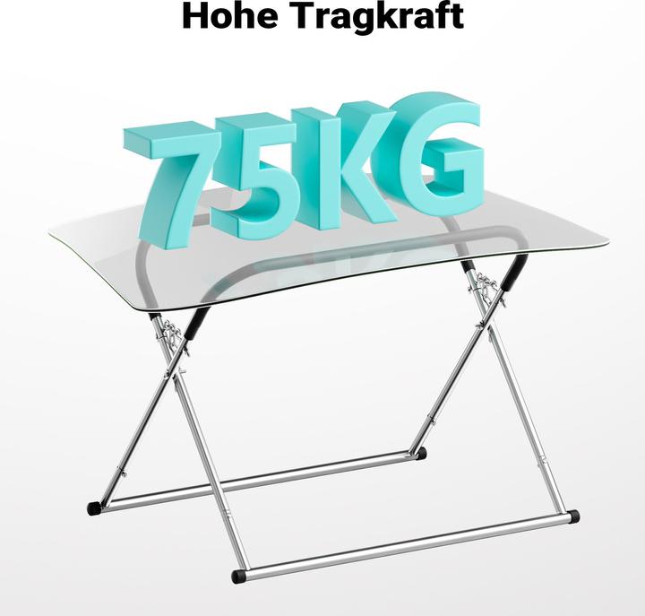 Image du produit Wiltec Support de pare-brise pliable 80-100cm jusqu'à 75 kg Support de peinture (80 cm, 100 cm)