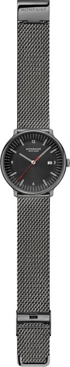 Produktbild Mondaine MLE.41220.SM Herrenuhr Doppio 41mm (Analoguhr, Swiss Made, 41 mm)