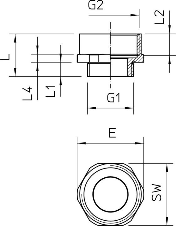 Immagine prodotto OBO Bettermann Prolunga in ottone 165 ADA M40-50