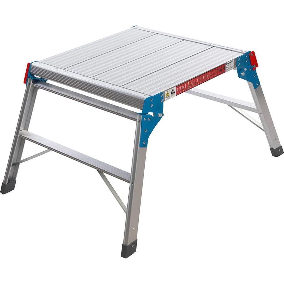 Silverline, Leiter + Gerüst, Quadratische Arbeitsplattform 500 mm (71 cm)