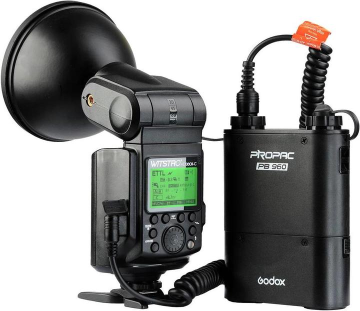 Produktbild Godox Wistro AD360II-C Kit mit PB960 Canon (Aufsteckblitz, Canon)