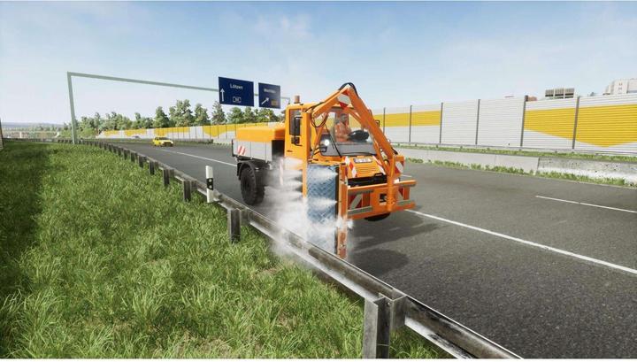 Actual product image Aerosoft Road maintenance simulator (PS4, DE)