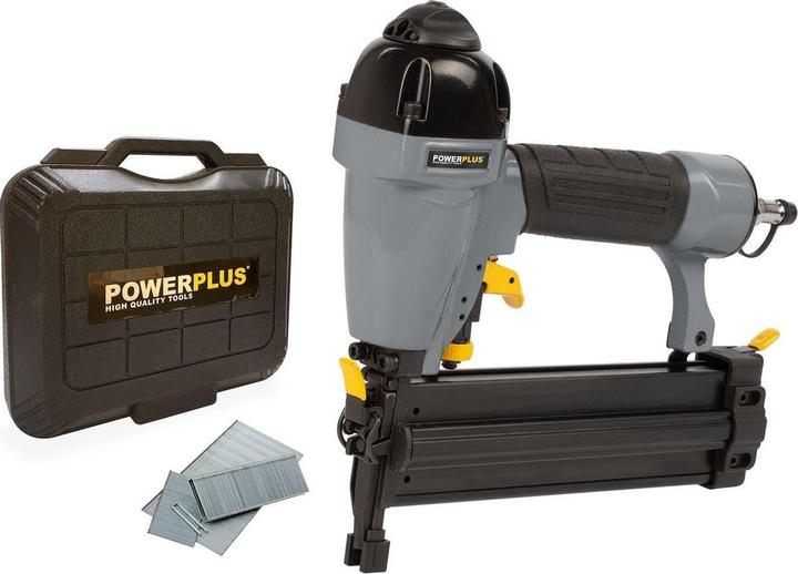 Image du produit Powerplus Agrafeuse - Cloueuse 51L/min (Agrafeuse, Pistolet à clous)