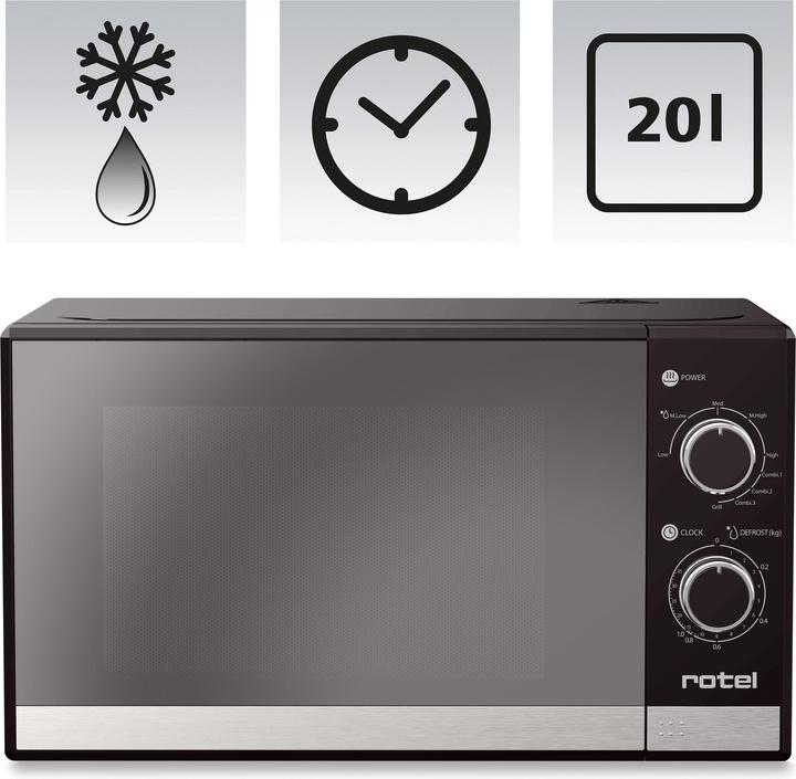 Image du produit Rotel Micro-ondes avec grill (20 l)