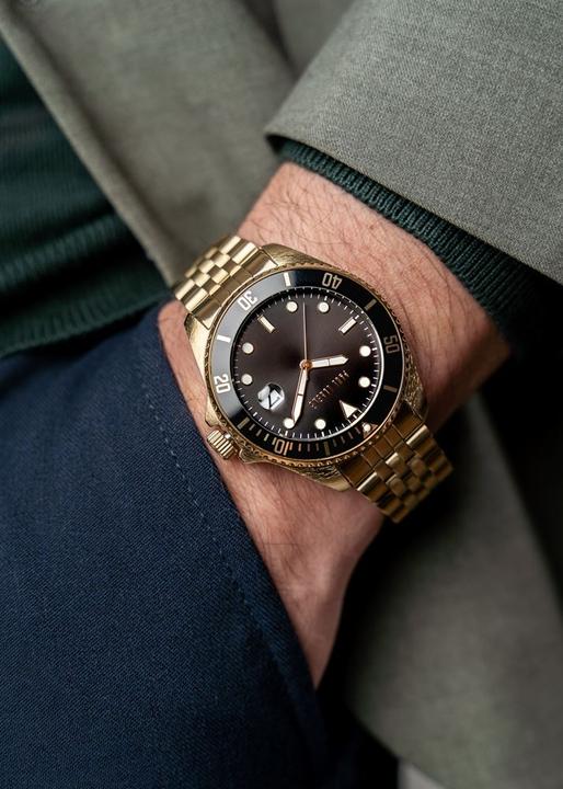 Produktbild Paul Lorens HERRENUHR – PL13030B-1D1 (zg350b) + BOX