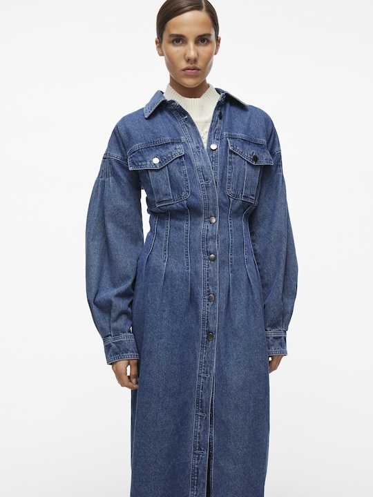 Produktbild Rouge Edit Midi Jeanskleid (38)