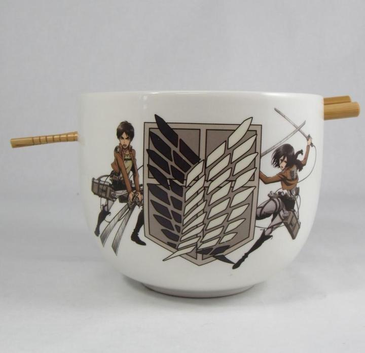 Produktbild Just funky L'ATTAQUE DES TITANS - Bataillon d'exploration - Bol à Ramen 470mL (0.47 l, 1x)